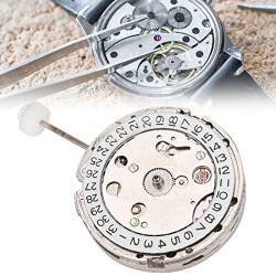 FOLOSAFENAR Uhrwerk, Hochpräzises Tragbares Automatisches Mechanisches Uhrwerk 2813, Ersatzteil für Metall-Armbanduhrwerk, für die Uhrenreparatur von FOLOSAFENAR