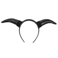 FOMIYES 1stk Stirnband Aus Horn Hörner Haarbänder Cosplay-party-stirnband Halloween-kostümzubehör Tierische Cosplay-hörner Deluxe-kostümhörner Hornhaar Trompete Lautsprecher Plastik Kind von FOMIYES