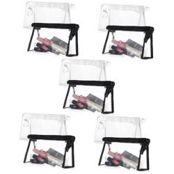 FOMIYES 30 STK Transparenter Waschbeutel Kosmetiktaschen Aus Kunststoff Durchsichtiger Kosmetikbeutel Tragbare Make-up-Taschen Durchsichtige Kulturbeutel PVC Reisen Mäppchen Hohe Kapazität von FOMIYES