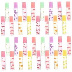 FOMIYES 32 Stk Lippenbalsam Transparentes Lippenöl Flüssiger Lipgloss Aus Früchten Lipgloss Masse Lipgloss Klar Glänzend Essenz Lipgloss Glanz Befeuchten Kunststoff Füllstoff Wasser-doodle von FOMIYES