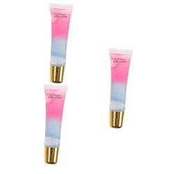 FOMIYES 3St Lipgloss Schönheitswerkzeuge für Frauen Lippenöl feuchtigkeitsspendend Schnürsenkel-Anhänger Kreis Haarspange Lippenstift Lippenöle Mädchen einstellen Schlauch Vitamin E von FOMIYES