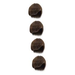 FOMIYES 4 Stück Perücke Kopfbedeckung Geschichtete Perücke Für Männer Synthetische Perücke Kurze Synthetische Perücke Für Männer Herrenperücken Kurze Haarperücke Herren-Kopfwickel von FOMIYES