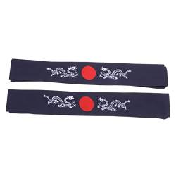 FOMIYES 8 Stk Bushido-stirnband Stirnbänder Bedrucken Haarbänder Für Koch Japanische Schweißbänder Deko Für Japanische Themenpartys Japanischer Stil Haarband Geist Sport Baumwolle Fräulein von FOMIYES