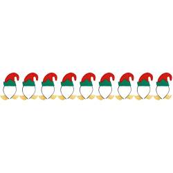 FOMIYES 9 Stück Cospaly Elf mit Kopfschmuck Tierplüsch-Stirnbänder Gezeigt Zur Dekoration Filz Weihnachtsfeier Erwachsene Accessoires Urlaub Schöner Hut Frauen Bänder Reifen Band von FOMIYES
