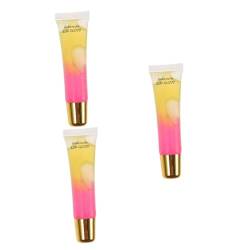 FOMIYES Mini-Lipgloss 3st Lipgloss Schönheitswerkzeuge Für Frauen Lippenöle Lippenstift Feuchtigkeitsspendend Schlauch Vitamin e Lippenöl Feuchtigkeitsspendend von FOMIYES