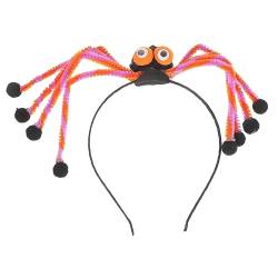 FOMIYES Spiderverse Karnevals-haarband Frauen Stirnband Cosplay Stirnband Requisite Spinnenfrauenkostüm Zubehör Stirnband Für Erwachsene Stirnbänder Fräulein Requisiten Halloween Plüsch von FOMIYES