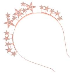 FOMIYES Stirnband mit Strassstern-Stirnband Stern-Kopfschmuck für damen haarbänder haarschmuck für damen Stirnbänder für Damen Haargummis Haarbänder für Damen von FOMIYES