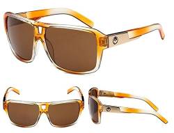 FOOOZ Brand Design Classic Square Dragon Sonnenbrille für Damen Herren Mode Retro Unisex Sommer Outdoor Sports UV400 Sonnenbrille Eyewear,8,Andere von FOOOZ