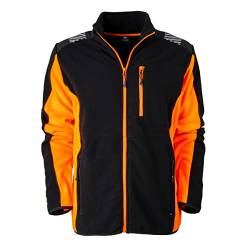 FORSBERG Sikkar, bequeme Forst Fleecejacke, leicht, hochwertig und stylisch, Farbe:neonorange, Größe:3XL von FORSBERG