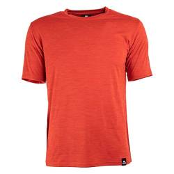 FORSBERG Svettson Funktionsshirt Funktionelles T-Shirt Arbeitsshirt Kurzarm sehr geruchshemmend atmungsaktiv bequem robust, Farbe:rot, Größe:3XL von FORSBERG