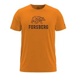 FORSBERG T-Shirt Skogson, Farbe:orange/schwarz, Größe:S von FORSBERG