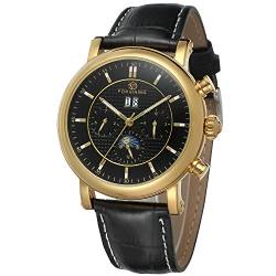 FORSINING Men's Business Automatic Calendar Moon Phase Wrist Watch FSG553M3G2 von FORSINING