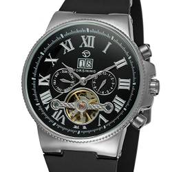 fsg2373 m3s2 forsining Herren Automatische Förderung schwarz Farbe Herren Armbanduhr von FORSINING