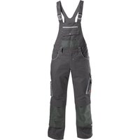 fortis Latzhose Herren 24 Dark grey / black Größe 54 von FORTIS