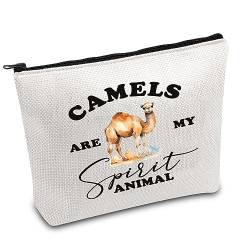 Camels Gift Kamelliebhaber Make-up-Tasche Camels are My Spirit Tier Reißverschluss Tasche Wüstentier Geschenk Wüstenkamele Zitat Tasche, Adidas Sportschuhe mit Stollen, CAMELS uk von FOTAP