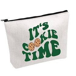 Girl Scout Cookie Time Gift Girl Scout Cookies Makeup Bag Girl Scout Mom Gift Cookies Time Zipper Pouch Scout Bridging Ceremony Gift, Adidas Sportschuhe mit Stollen, COOKIE TIME uk von FOTAP