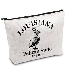 Louisiana Gift Louisiana Reisetasche The Pelican State Pelican Inspiration Geschenk Pelikan Liebhaber Geschenk Louisiana State Bird Geschenk, weiß, Louisiana von FOTAP