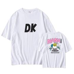17 Mitglieder Zeigen die gleichen Waren Kurzarm T-Shirt Kpop Tee Shirt für Frauen-Mädchen-Fans White 9-XXL von FOTS