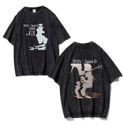 Suga D-Day-Waren Kurzarm T-Shirt Min Yoon Gi Agust D Vintage Retro Tee Shirt Black 5-L von FOTS