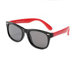 FOURCHEN Kids Polarized Sonnenbrillen Flexible Gummischutz für Mädchen Jungen Alter 3-10 von FOURCHEN