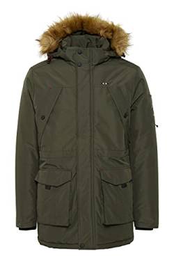 FQ1924 Aegir Herren Winterparka Parka Winterjacke mit Stehkragen, Größe:XXL, Farbe:Deep Depths (190413) von FQ1924