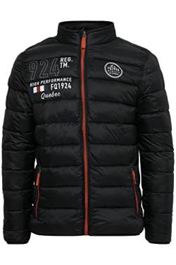 FQ1924 Arnvid Herren Steppjacke Übergangsjacke Jacke mit Stehkragen, Größe:M, Farbe:Black Beauty (193911) von FQ1924