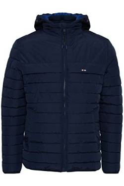 FQ1924 FQDamian Herren Steppjacke Übergangsjacke Jacke Leicht gesteppte Winterjacke mit Kapuze Regular Fit, Größe:2XL, Farbe:Navy Blazer (193923) von FQ1924