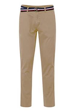 FQ1924 FQRyan Herren Chino Hose Stoffhose mit Stretch und Gürtel Regular Fit, Größe:32/34, Farbe:Coriander (171113) von FQ1924