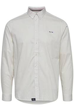 FQ1924 Halvar Herren Freizeithemd Hemd aus 100% Baumwolle, Größe:L, Farbe:Cloud Dancer (114201) von FQ1924
