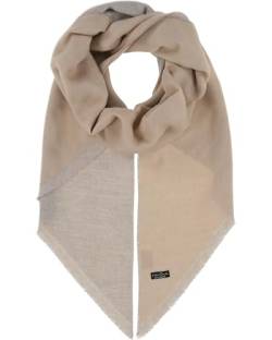 FRAAS Damen-Schal aus Cashmink mit Bias Cut - 46 x 200 cm - Feiner als Cashmere - Perfekt für Herbst und Winter - Sustainability Edition - Made in Germany Marzipan von FRAAS