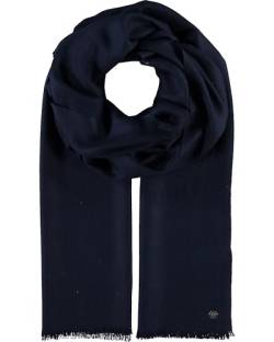 FRAAS Woll-Schal für Damen & Herren - Maße 70 x 190 cm - Damen Schal in vielen verschiedenen Farben - Perfekt für Frühling & Sommer Dark Navy von FRAAS