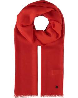 FRAAS Woll-Schal für Damen & Herren - Maße 70 x 190 cm - Damen Schal in vielen verschiedenen Farben - Perfekt für Frühling & Sommer Tomato von FRAAS