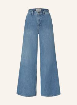 Frame Flared Jeans The Extra Wide Leg blau von FRAME