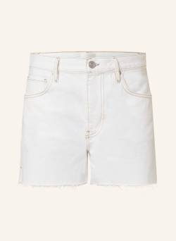 Frame Jeanshorts Le Super High Short weiss von FRAME