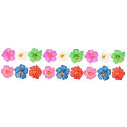 FRCOLOR 18 Stk Hawaiianische Accessoires Für Frauen Haarschmuck Mit Blumen Hibiskusblüten-haarspangen Böhmische Haarnadel Haarschmuck Für Die Hochzeit Die Blumen Strand Pferdeschwanz von FRCOLOR