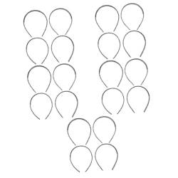 FRCOLOR 20 Stk Strass-Perlen-Stirnband Glitzer-Stirnband Strass-Kopfschmuck haarband set stutzenhalter Haargummi Perlenstirnbänder für Frauen Perlen-Strass-Stirnband für Damen zahnlos von FRCOLOR