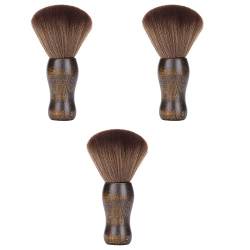 FRCOLOR 3 Stück Gesichtsreinigungsbürste Gesichtsreinigungsbürste Barber Neck Duster Tuchentferner Neck Duster Brush Für Haarschneiden Haarstyling-Bürste Friseursalon-Bürste von FRCOLOR