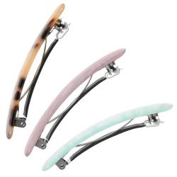 FRCOLOR 3st Essigsäure Haarnadel Haarnadel Snap-haarspangen Für Frauen Bobby Dekorativ Süße Haarspange Automatische Frauenhaar Haarschmuck Acetatfolie Damen Japanisch Und Koreanisch Halter von FRCOLOR