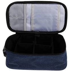 FRCOLOR 5st Große Kosmetiktasche Reisetaschen Für Kleidung Reisekabel-Organizer Kosmetiktasche Für Die Reise Kosmetik-Organizer Reißverschluss Tasche Für Make-up-Pinsel Reisen Oxford-Stoff von FRCOLOR