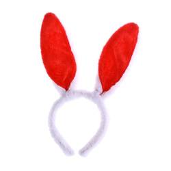 FRCOLOR Ostern-Stirnband Kaninchen-Party Cosplay-Stirnband Hase Stofftiere Kopfbedeckung Für Frauen Aufblasbares Häschen-Tablett Dekor Hut Kleidung Hasenohrenhut Pailletten von FRCOLOR