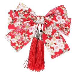 FRCOLOR Schleife Haarnadel Haarspangen Mit Schleife Kimono-haarspange Frauen Haarnadel Kimono-haarschmuck Bowknot-haarspange Kimono-kopfschmuck Bademantel Japan Fräulein Stoff von FRCOLOR