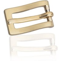 FREDERIC HERMANO Gürtelschnalle 10mm Metall Gold - Buckle Wave - 324407700020 von FREDERIC HERMANO