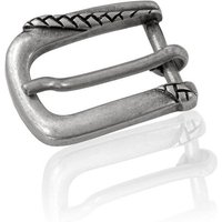 FREDERIC HERMANO Gürtelschnalle 15mm Metall Silber - Buckle Braid - 320007510020 von FREDERIC HERMANO