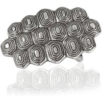 FREDERIC HERMANO Gürtelschnalle 30mm Zamak Silber - Buckle Turtle - 323407520020 von FREDERIC HERMANO