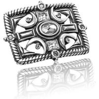 FREDERIC HERMANO Gürtelschnalle 40mm Metall Silber - Buckle Belleza - 330307520020 von FREDERIC HERMANO