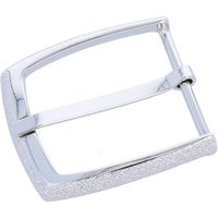 FREDERIC HERMANO Gürtelschnalle 40mm Zamak Silber - Buckle Scintiller - 336207500020 von FREDERIC HERMANO