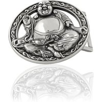 FREDERIC HERMANO Gürtelschnalle 40mm Zink Silber - Buckle Lhasa - 311507520020 von FREDERIC HERMANO