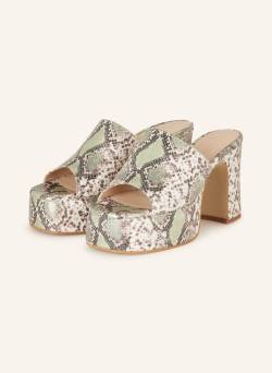 Free Lance Plateau-Mules Lola beige von FREE LANCE