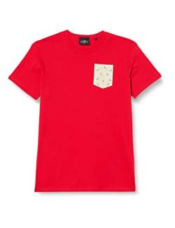 FRENCHCOOL 1988 Herren Rotes Lavendel T-Shirt, XXL von FRENCHCOOL 1988