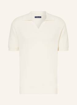 Frescobol Carioca Strick-Poloshirt Rino beige von FRESCOBOL CARIOCA